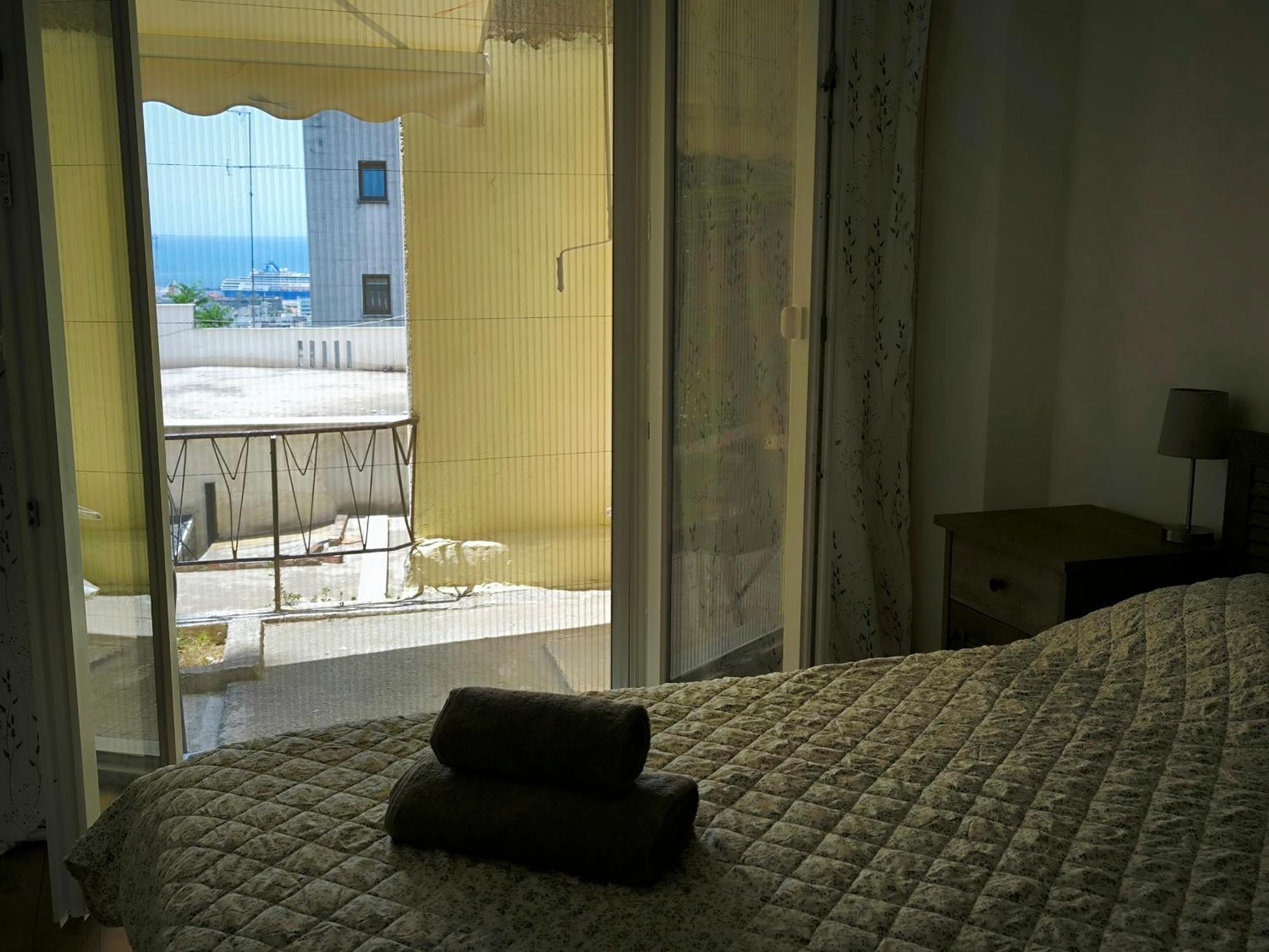 Port View, Veranda, 80 Sqm, Spacious Place For 6 Thessaloniki Exterior foto